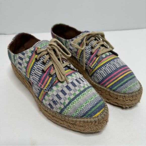 Gaimo Anthropologie Espadrilles Sneakers Size 38 - Picture 2 of 10
